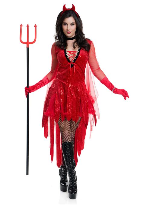 FREE shipping. . Ladies halloween devil costumes